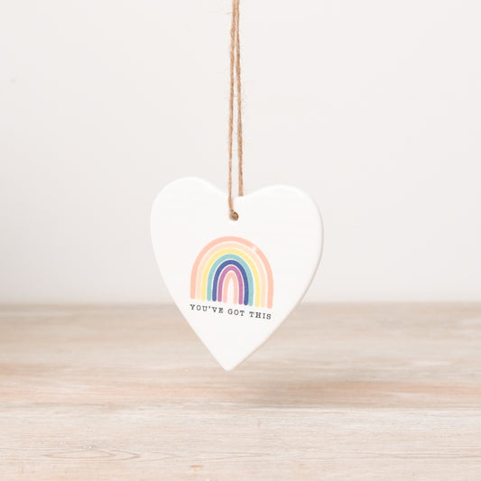 Rainbow “You’ve got this” Heart