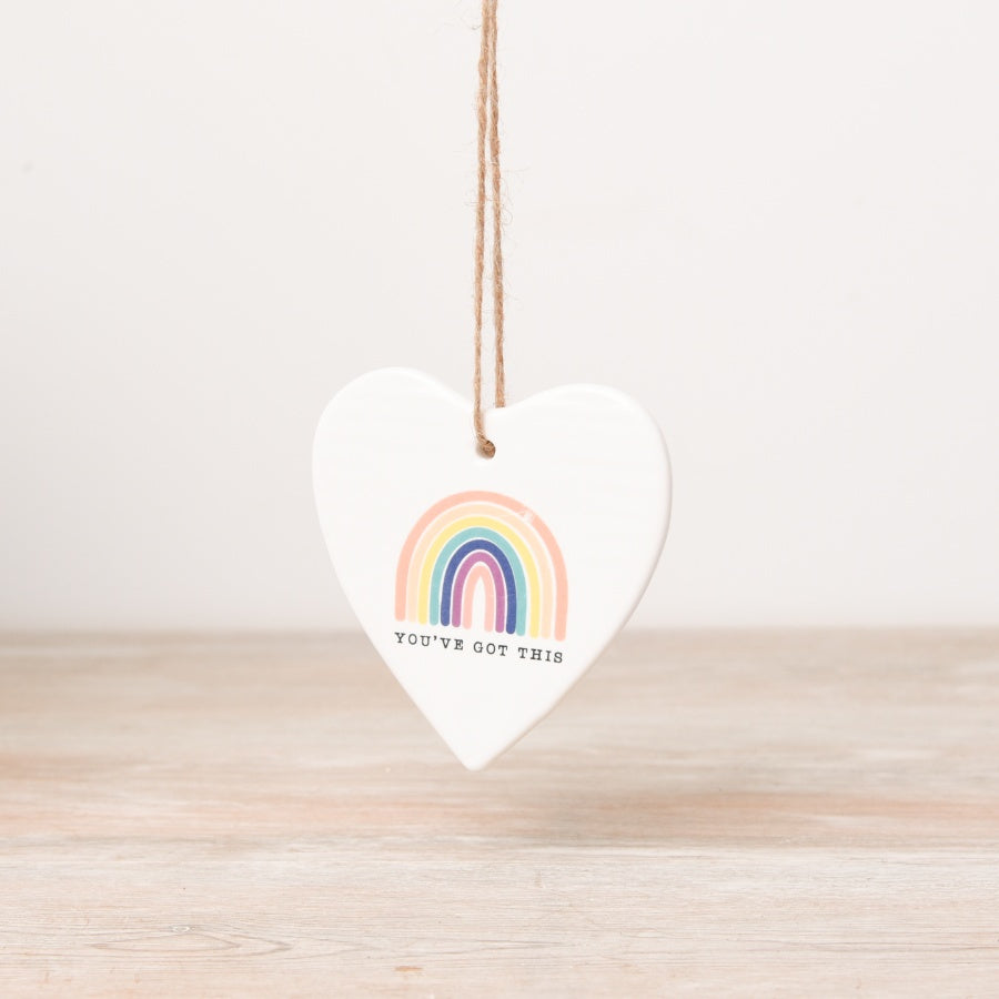 Rainbow “You’ve got this” Heart