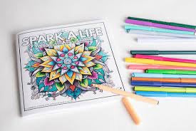 Spark a Life Adult Colouring Book